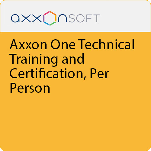 AxxonSoft Axxon One Technical Training and Certification Per Person