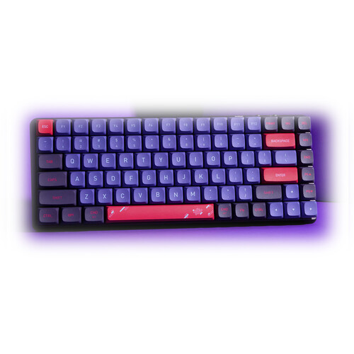 AZIO Cascade Regular XDA Keycaps (Neon Flux)