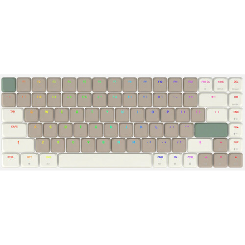 AZIO Cascade 75% Layout Slim Keycaps (Forest Dark)