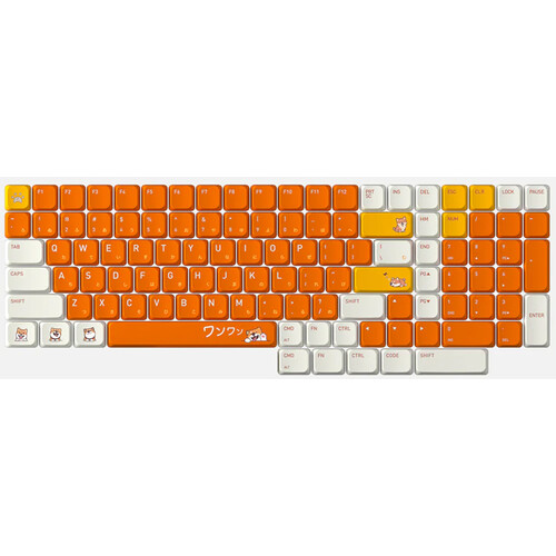 AZIO Cascade 75% Layout Slim Keycaps (Shiba Dark)