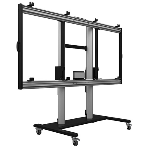 B-Tech Universal dvLED Motorized Height-Adjustable Mobile Stand (41.6 to 99.2