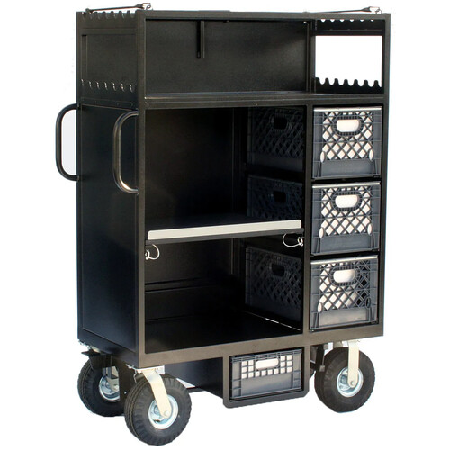 Backstage Equipment Super Duz-All Mini Cart (Black)