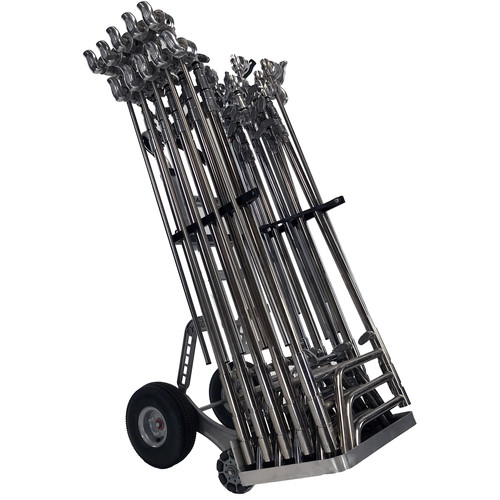 Backstage Equipment Magliner Self-Stabilizing C-Stand Aluminum Cart (Semi-Gloss Black)
