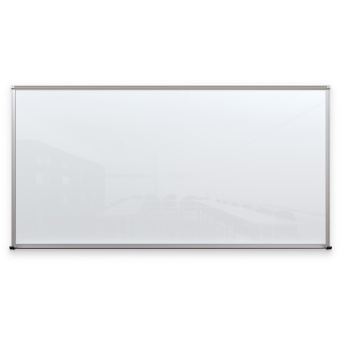 Balt Framed Magnetic Glass Dry Erase Whiteboard (Gloss White 4 x 8')