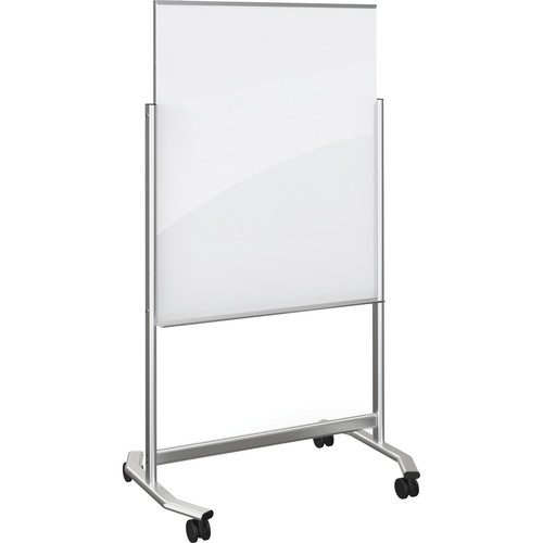 Balt Visionary Move Mobile Magnetic Glass Whiteboard (3 x 4' White)