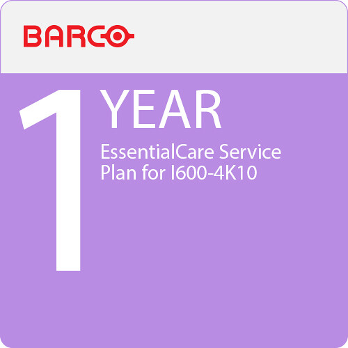 Barco 1-Year EssentialCare Service Plan for I600-4K10