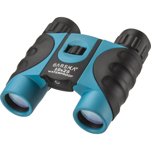 Barska 10x25 Colorado Waterproof Binoculars (Blue Clamshell Packaging)