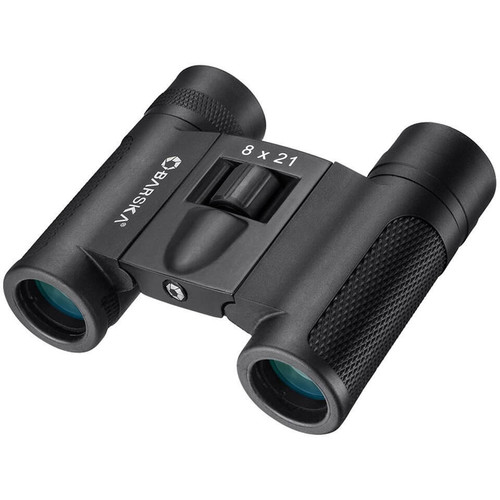 Barska 8x21 Lucid View Compact Binoculars 2019 Edition (Black Clamshell Packaging)
