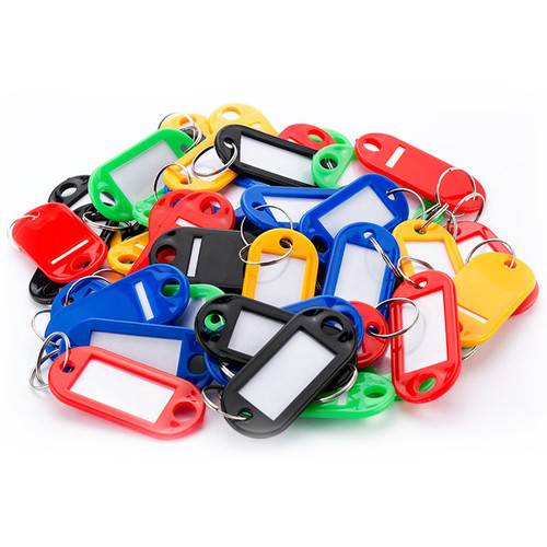 Barska 50 Key Tags (Assorted Colors)