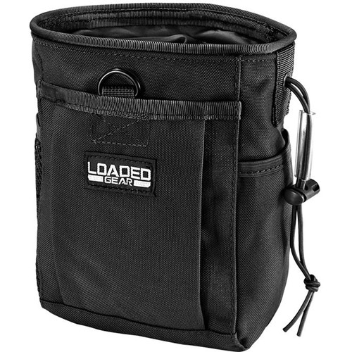 Barska Loaded Gear CX-700 Drawstring Dump Pouch (Black)