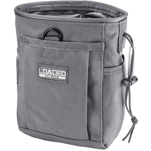 Barska Loaded Gear CX-700 Drawstring Dump Pouch (Gray)