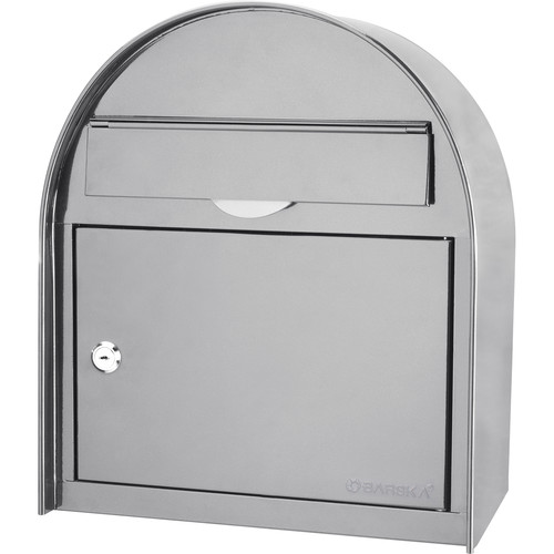 Barska Locking Wall Mount Mailbox (Large White)