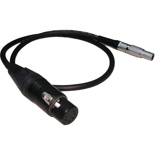 Beachtek BT-LF 5-Pin XLR to 6-Pin LEMO Adapter Cable for ARRI ALEXA Mini LF (17.7