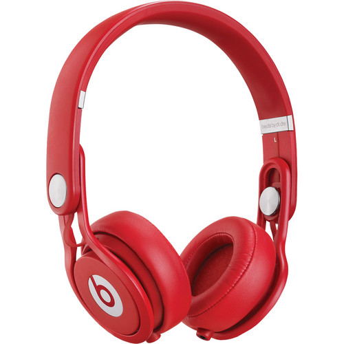 Beats by Dr. Dre Mixr Lightweight DJ Headphones (Red)