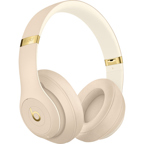 Beats Studio3 Wireless Headphones ? The Beats Skyline Collection - Desert Sand (Renewed)