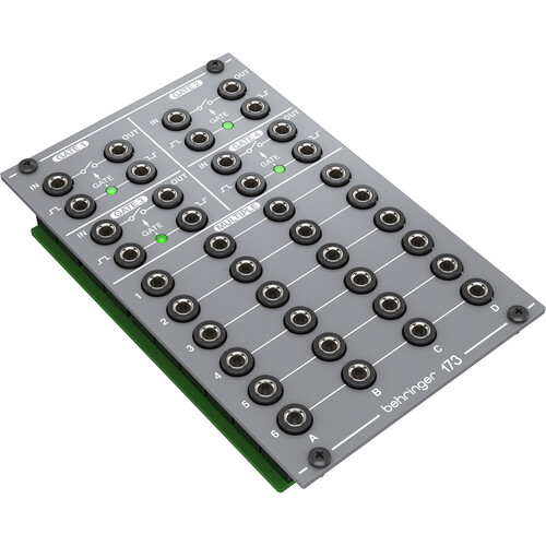 Behringer 173 Quad Gate/Multiples Module for Eurorack (16 HP)