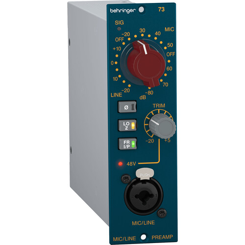Behringer 73 Mic Preamp for 500 Series