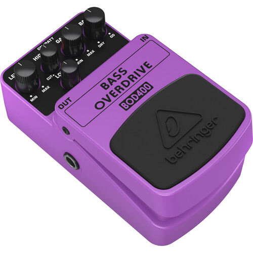 Behringer BOD400 BASS OVERDRIVE Effect Pedal for Guitar