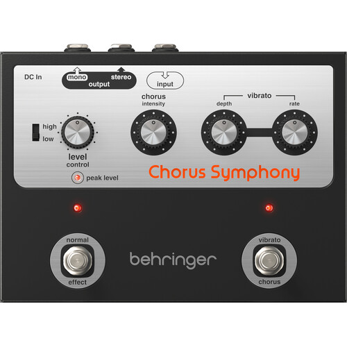 Behringer Chorus Symphony Modulation Pedal