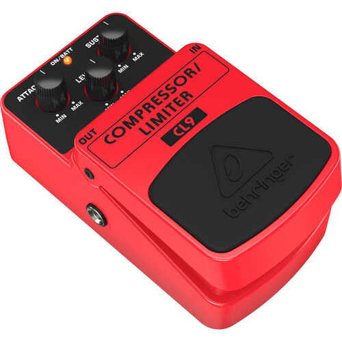 Behringer CL9 Classic Compressor/Limiter Effects Pedal for Guitar