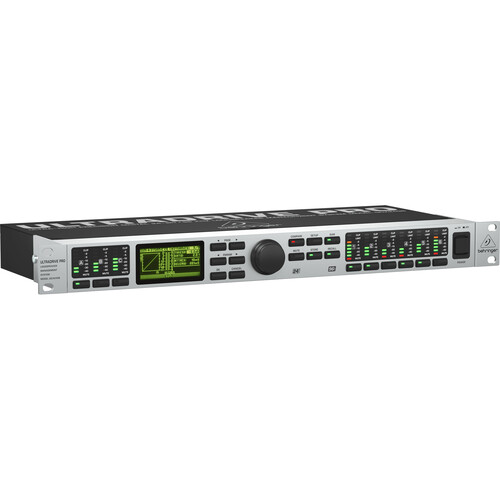 Behringer ULTRADRIVE DCX2496 Loudspeaker Management System with Analog I/O Digital In & Network Support