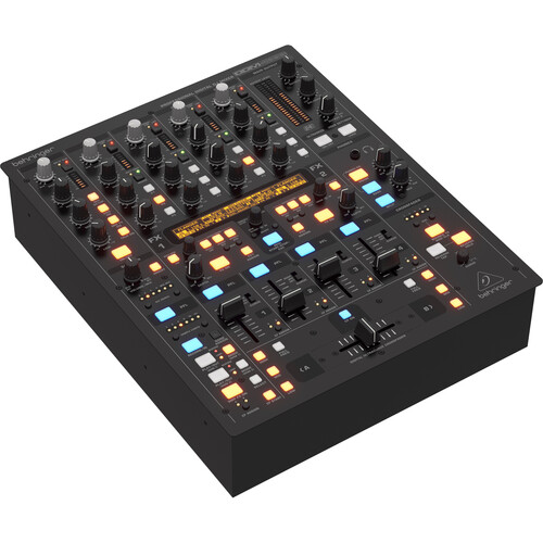 Behringer DDM4000 Professional 5-Channel DJ Mixer with Sampler FX Dual BPM Counters and MIDI