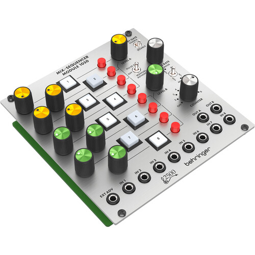 Behringer Mix-Sequencer Module 1050 8-Channel Mixer/Sequencer Eurorack Module (24 HP)