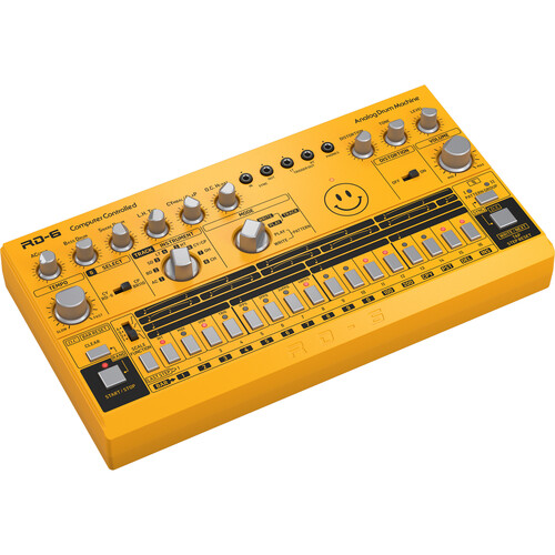 Behringer RD-6-AM Analog Drum Machine (Yellow)