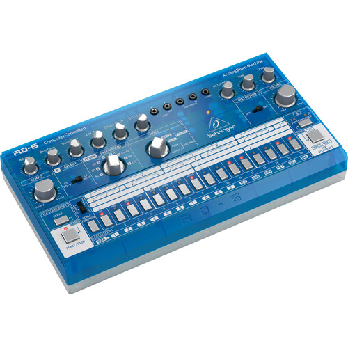 Behringer RD-6-BB Analog Drum Machine (Baby Blue)