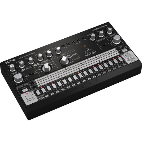 Behringer RD-6-BK Analog Drum Machine (Black)