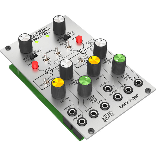 Behringer 1036 Dual Sample & Hold with Voltage-Controlled Clock Module for Eurorack (16 HP)