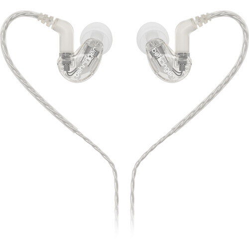 Behringer SD251-CL In-Ear Monitor Earphones (Clear)