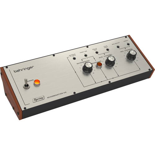 Behringer SPRING REVERBERATION 646 Desktop Spring Reverb with Overload Circuit