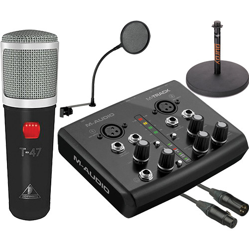 Behringer Tube Microphone and Preamp Tabletop Vocal Production