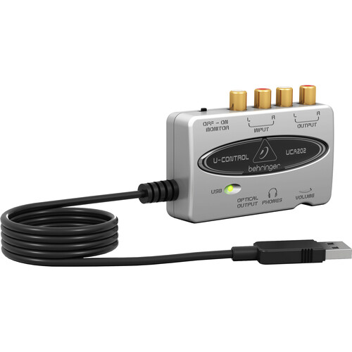 Behringer UCA202 2-Channel USB Audio Interface