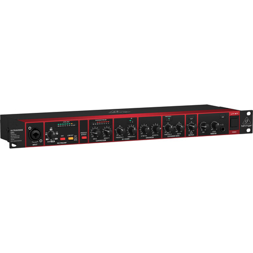 Behringer ULTRAVOICE UV1 Channel Strip with Mic Pre Voice Processing and USB Audio Interface