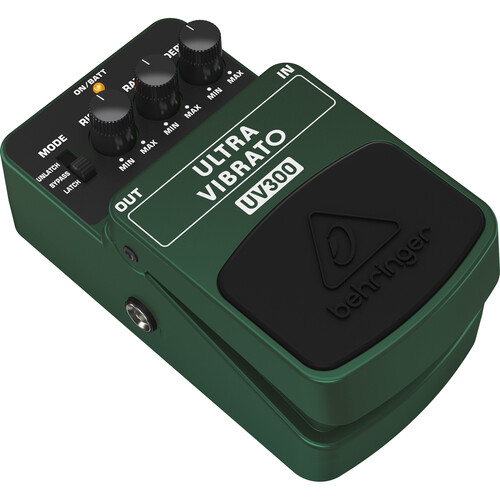 Behringer UV300 Classic Vibrato Effects Pedal for Guitar
