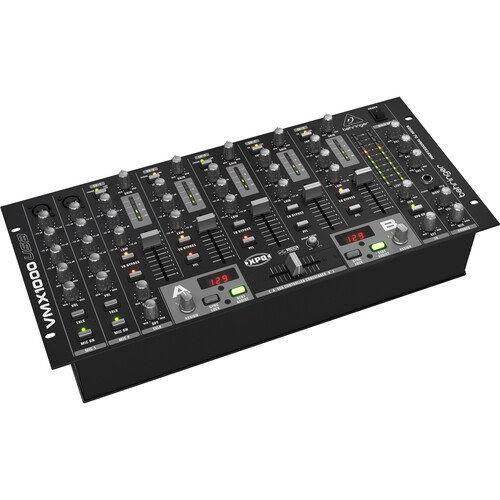 Behringer VMX1000USB Professional 7-Channel Rackmount DJ Mixer with USB/Audio Interface BPM Counter and VCA Control