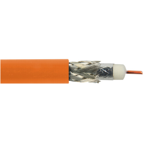 Belden 1694A RG6 Low Loss Serial Digital Coaxial Cable (1000' Orange)
