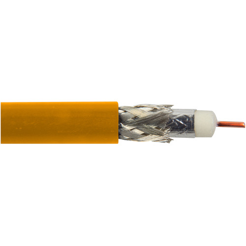 Belden 1694A RG6 Low Loss Serial Digital Coaxial Cable (500' Orange)