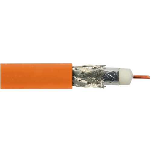 Belden 1695A RG6 Plenum SDI/HDTV Coaxial (1000' Orange)