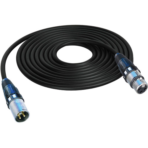 Sescom 1800F XMF-5 - High Flex AES/EBU - XLR-M to XLR-F Cable (Black 5')