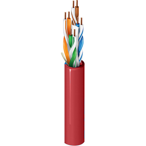 Belden Cat 6 Bulk Ethernet Cable (1000' Red)
