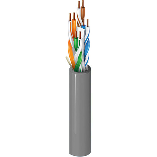 Belden Cat 6 Bulk Ethernet Cable (1000' Gray)