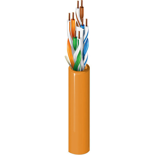 Belden Cat 6 Bulk Ethernet Cable (1000' Orange)