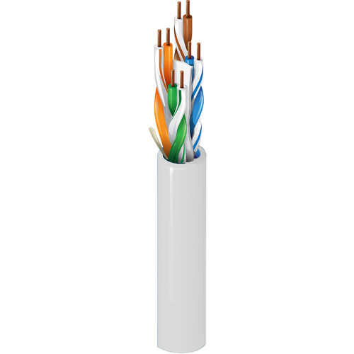 Belden Cat 6 Bulk Ethernet Cable (1000' White)