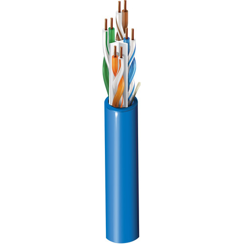 Belden 3612 Cat 6 Bulk Cable (1000' Blue Reel-in-Box)