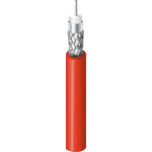 Belden 4505P RG-59 UHD 4K Precision 75-Ohm 20 AWG Video Cable (1000' Red)