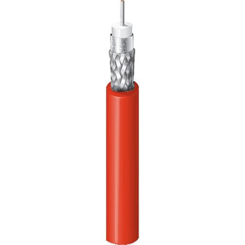 Belden 4694R RG6 12G-SDI 4K UHD 18 AWG Cable (1000' Red)