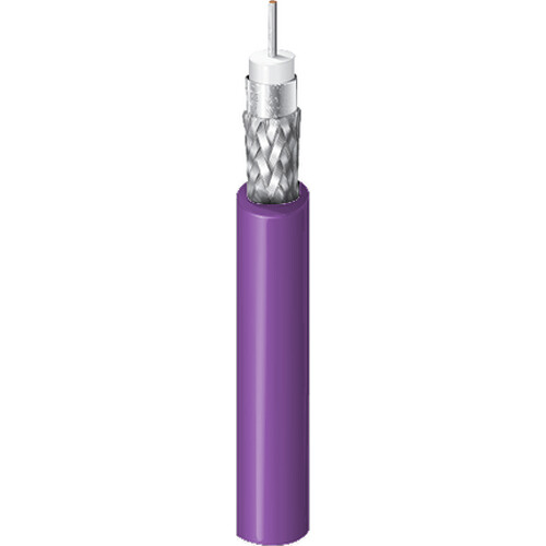 Belden 4694R RG6 12G-SDI 4K UHD 18 AWG Cable (1000' Violet)